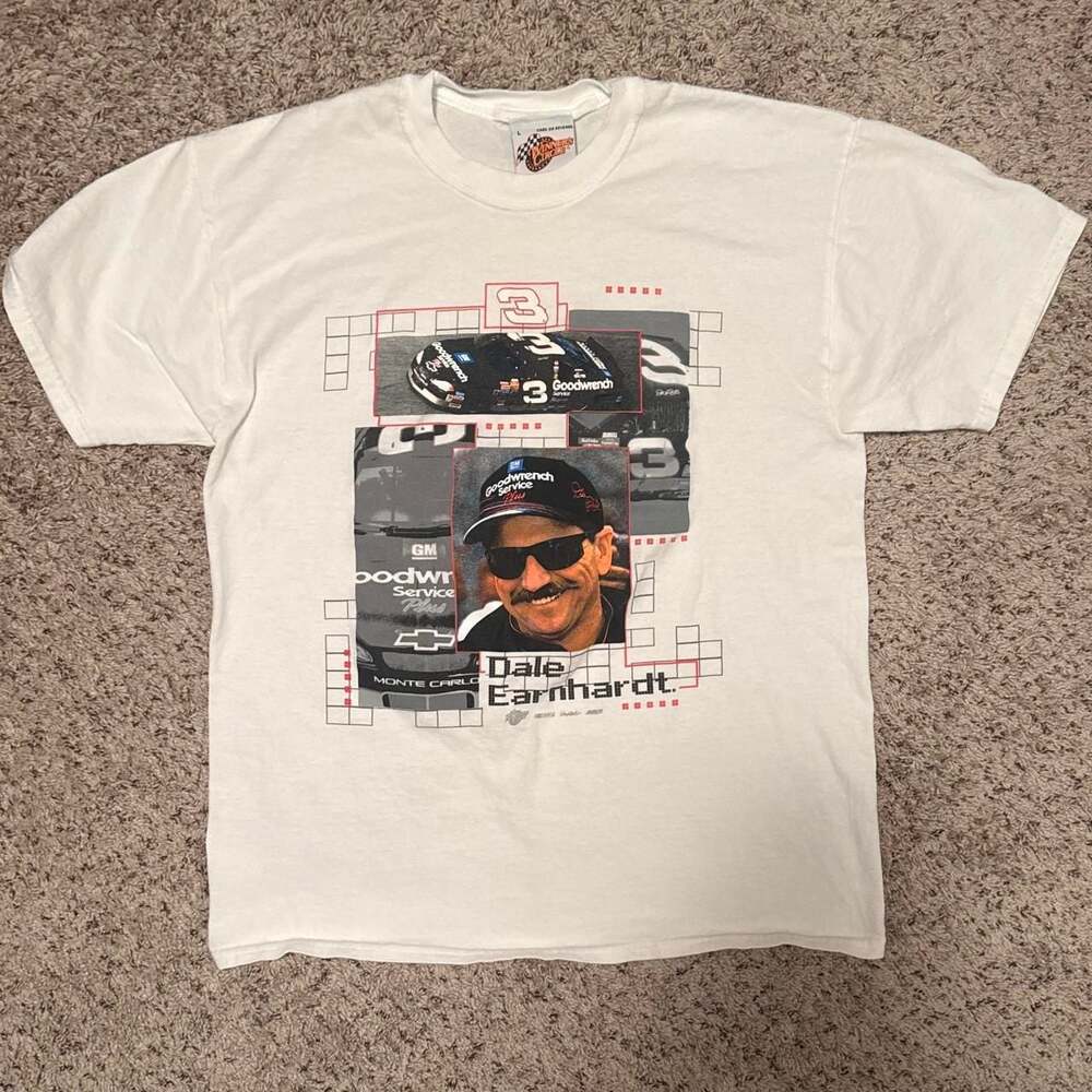 Vintage Y2K Winners Circle Dale Earnhardt Nascar T-Shirt